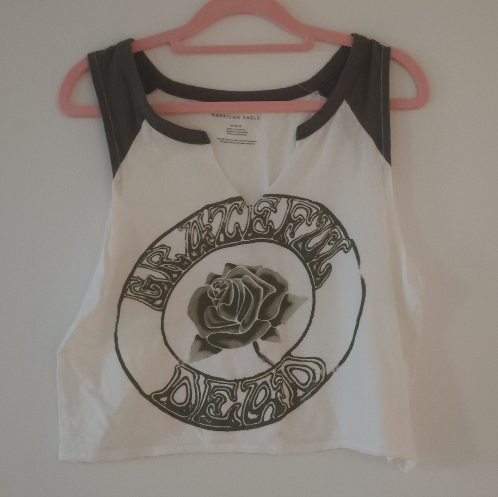 Grateful Dead Graphic Crop Top